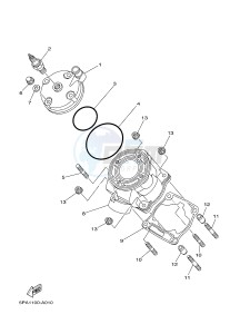 YZ85LW (1SNG 1SNJ 1SPG 1SPJ) drawing CYLINDER