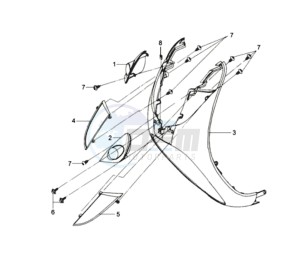 MIO 50 L6 drawing FRONT COVER /  INDICATORS