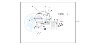 SH1259 France - (F / CMF) drawing TOPBOX *NHA84P*