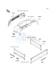 KAF 620 R [MULE 4010 TRANS4X4] (R9F-RAFA) R9F drawing DECALS-- R9F- --- RAF- -