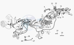 V 11 1100 Le Mans Le Mans drawing Electrical system