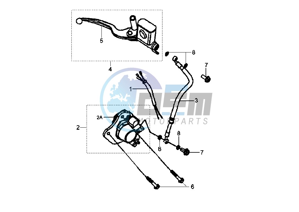 FRONT BRAKE SYSTEM