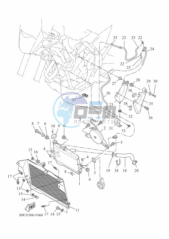 RADIATOR & HOSE