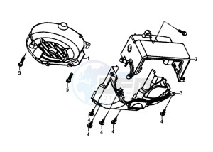 ALLO 50 (25 KM/H) (AJ05WA-NL) (L8-M0) drawing SHROUD ASSY / ALLO 50 (25 KM/H) (AJ05WA-NL) (L8-M0)