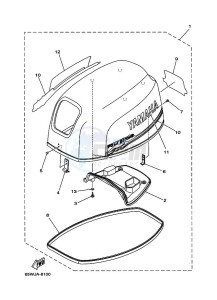 F25AEH-NV drawing TOP-COWLING