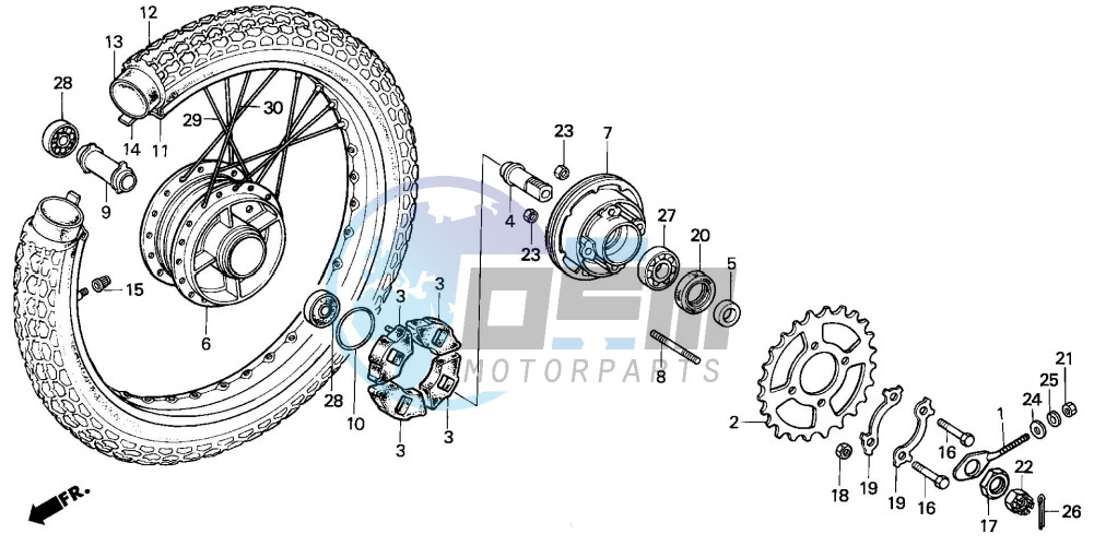 REAR WHEEL