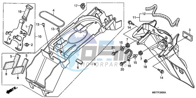 REAR FENDER