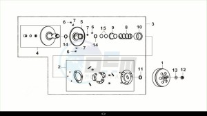 JOYMAX-Z+ 125 (LW12W3-EU) (M2) drawing DRIVEN PULLEY