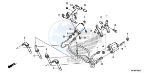 CB1000RAD CB1000R ABS E drawing IGNITION COIL