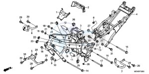 NT700VAB drawing FRAME BODY