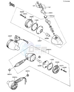 KE 100 B [KE100] (B9-F10) [KE100] drawing TURN SIGNAL