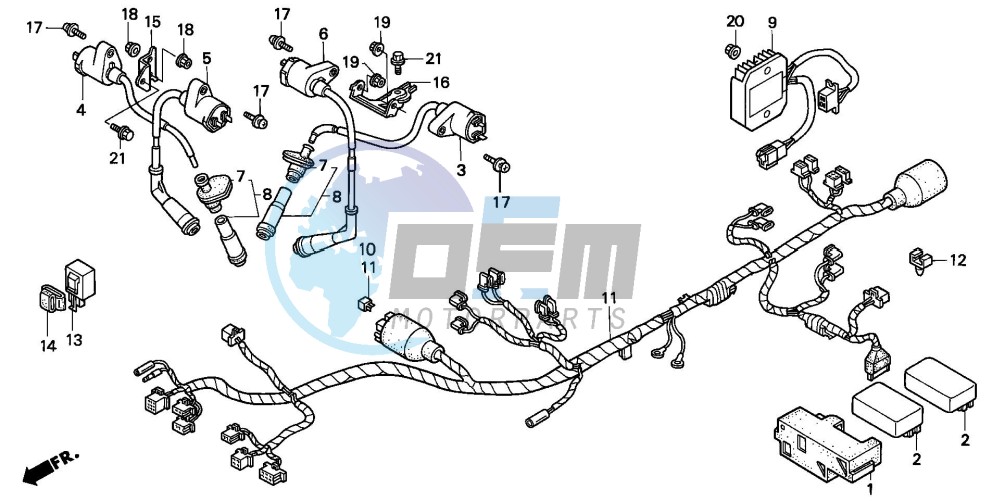 WIRE HARNESS (AR/SW)