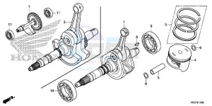 TRX420FA1G TRX420 Europe Direct - (ED) drawing CRANK SHAFT/PISTON