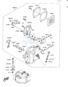 JF 650 B [TS] (B1-B2) [TS] drawing CARBURETOR