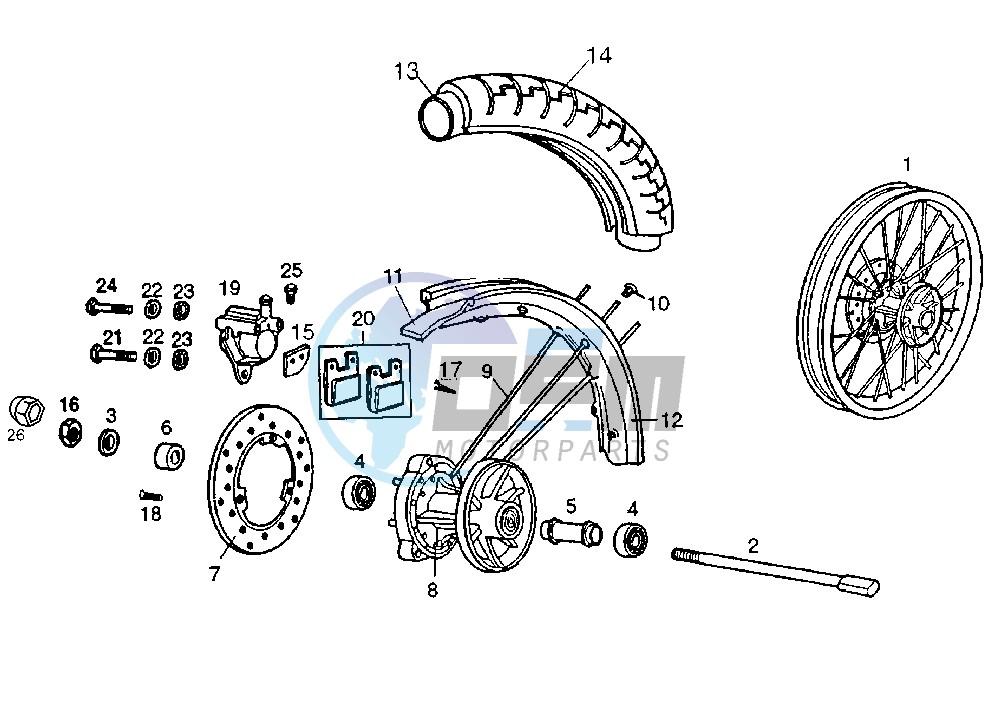 FRONT WHEEL