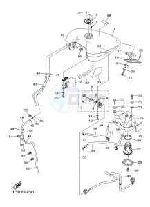 XVS1300A MIDNIGHT STAR (1CS5) drawing FUEL TANK