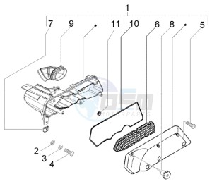 Liberty 50 2t RST ptt (AU-D) Austria - Germany drawing Air Cleaner