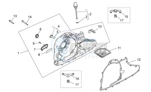 NA Mana 850 drawing Flywheel cover