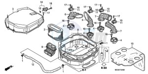 ST1300A9 ED / ABS MME drawing AIR CLEANER