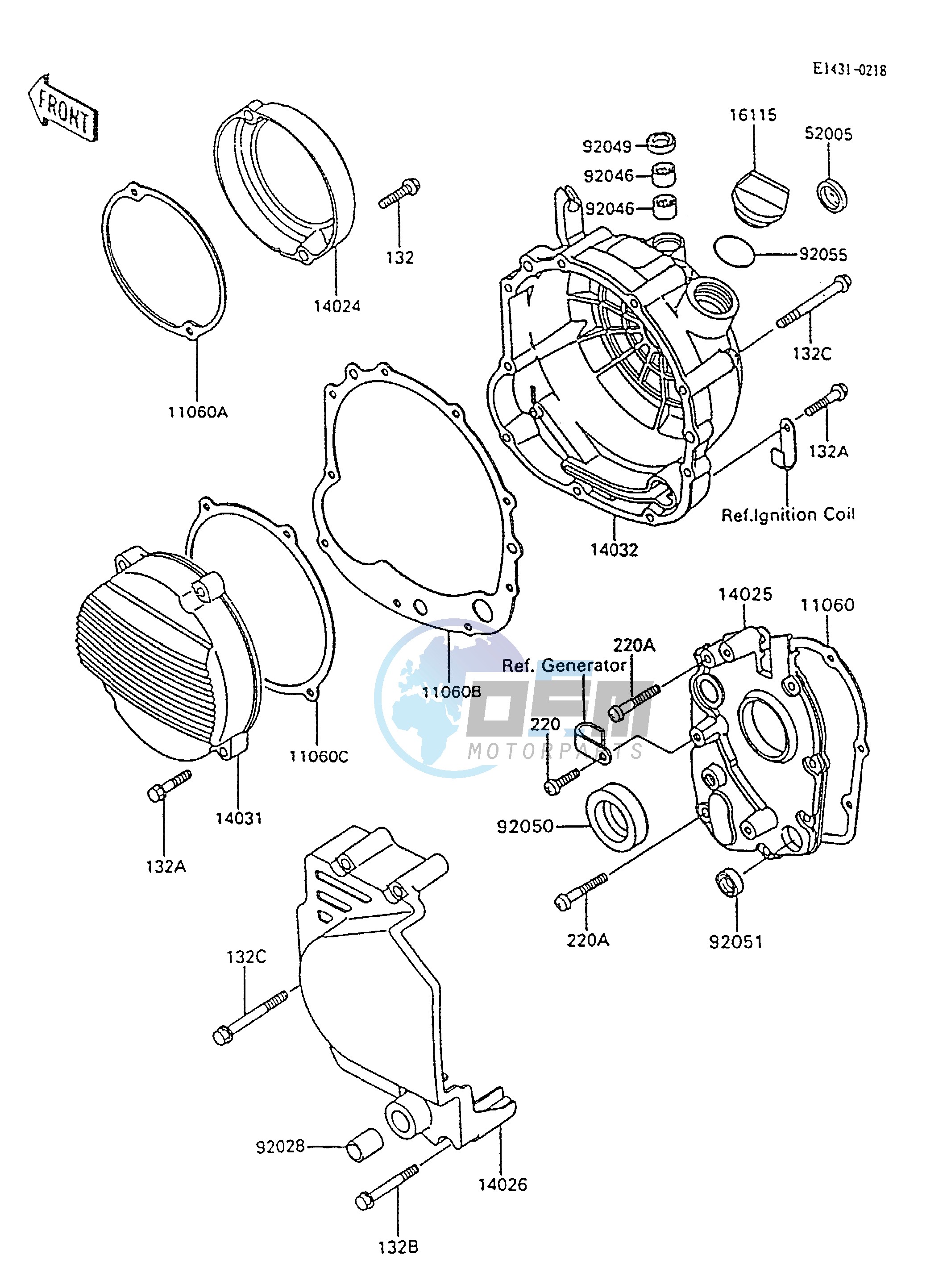 ENGINE COVER-- S- -