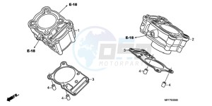 XL700VA9 UK - (E / ABS MKH) drawing CYLINDER