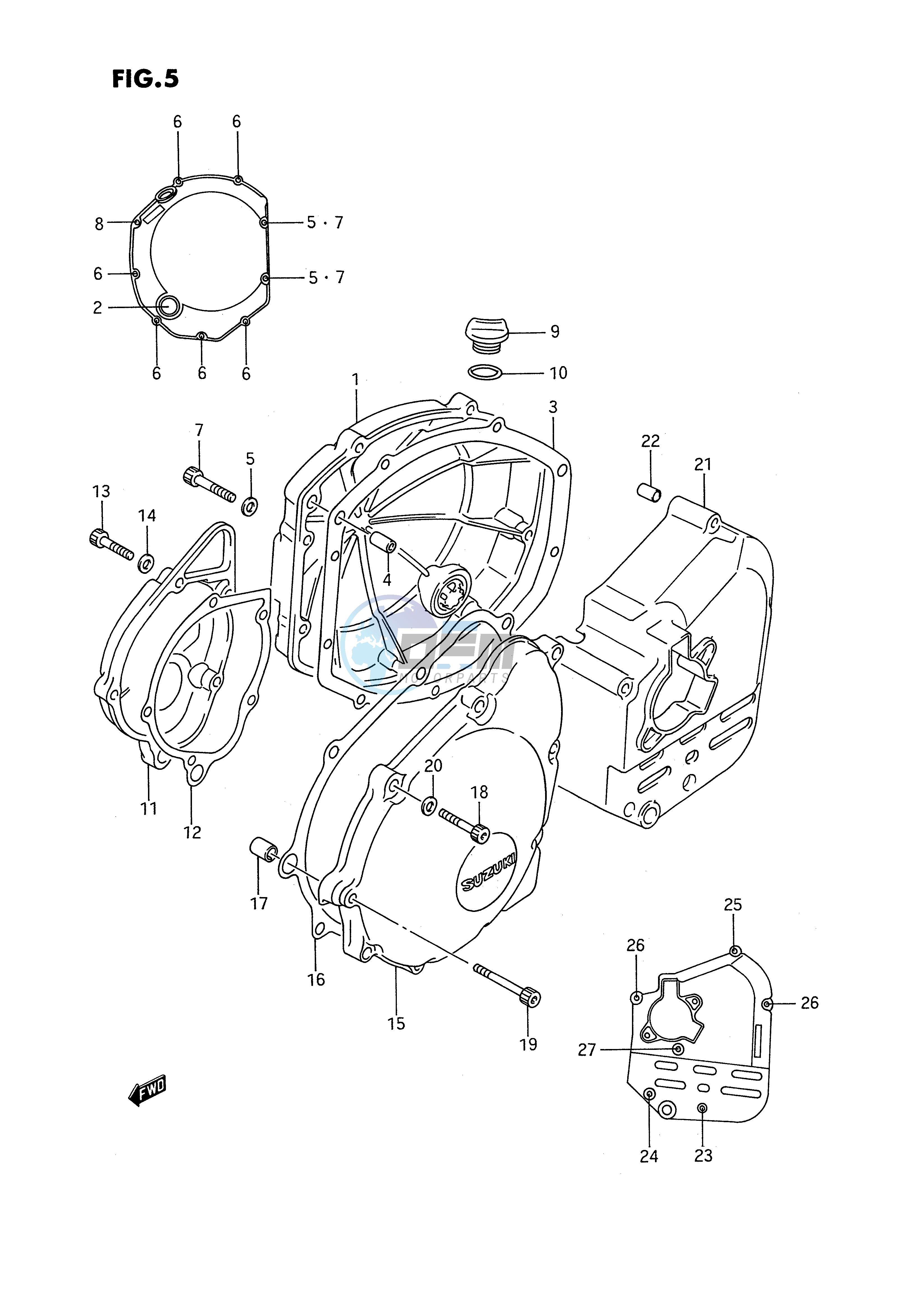 CRANKCASE COVER