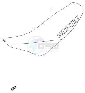 RM125 (E2) drawing SEAT