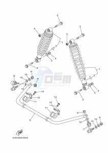 YFM700FWAD (BFEB) drawing REAR SUSPENSION