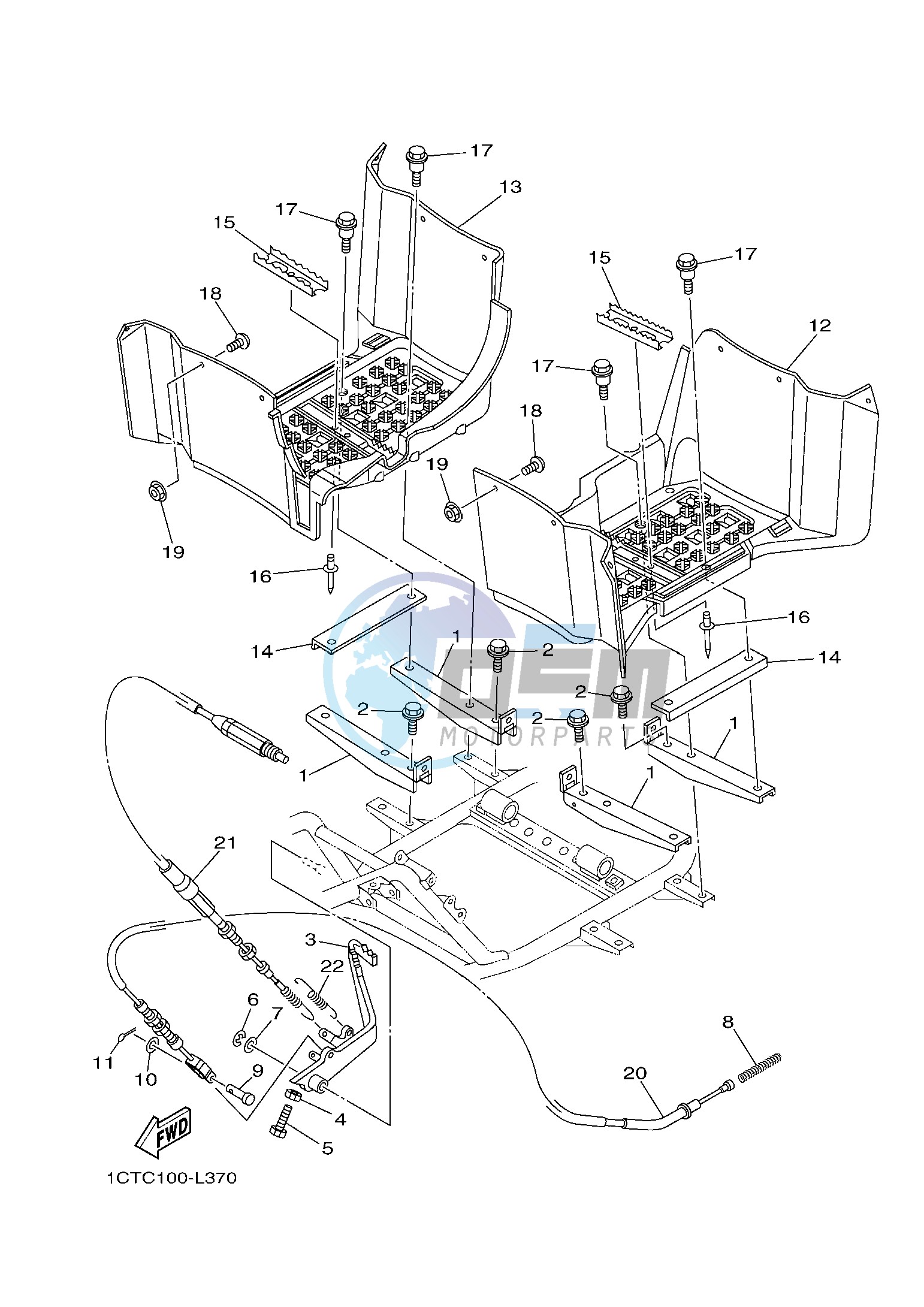 STAND & FOOTREST