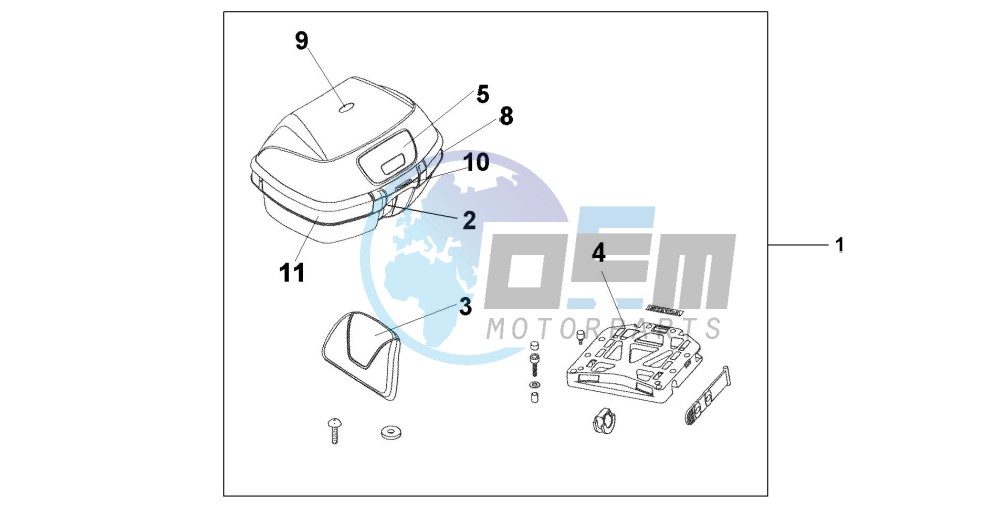 TOP BOX 45L