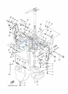 F225FETX drawing FRONT-FAIRING-BRACKET