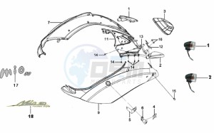 MIO 50 25KMH drawing COWLING / TAIL LIGHT