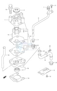 DF 9.9 drawing Water Pump