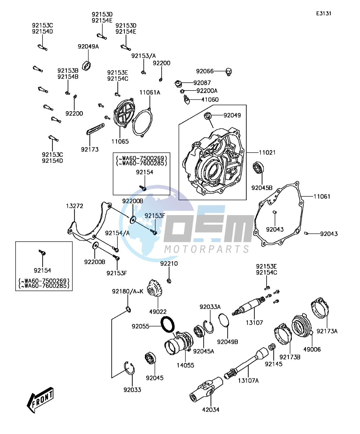 Front Bevel Gear