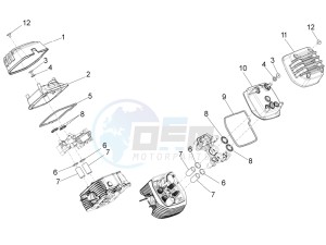 California 1400 Touring SE ABS 1380 drawing Head cover