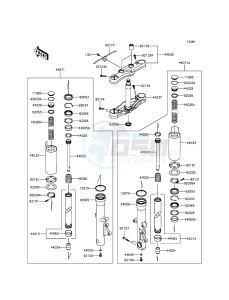 VULCAN_1700_VOYAGER_ABS VN1700BDF GB XX (EU ME A(FRICA) drawing Front Fork