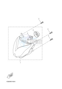 NS50 NS50F NITRO 4T (1GB6 1GB6) drawing HEADLIGHT