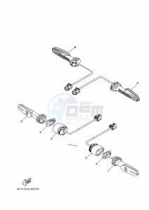 YZF320-A YZF-R3 (B2XH) drawing FLASHER LIGHT