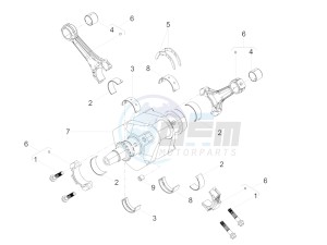 V7 III Racer 750 e4 (NAFTA) drawing Drive shaft