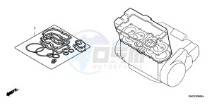 CB1000RB drawing GASKET KIT A