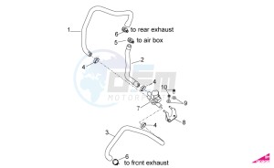 RSV 4 1000 4V drawing Secondary air