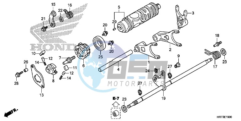 GEARSHIFT FORK