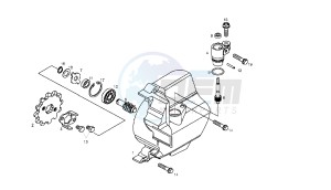 DXR - 200 CC VTHSM1B1A drawing TACHOMETER GEAR