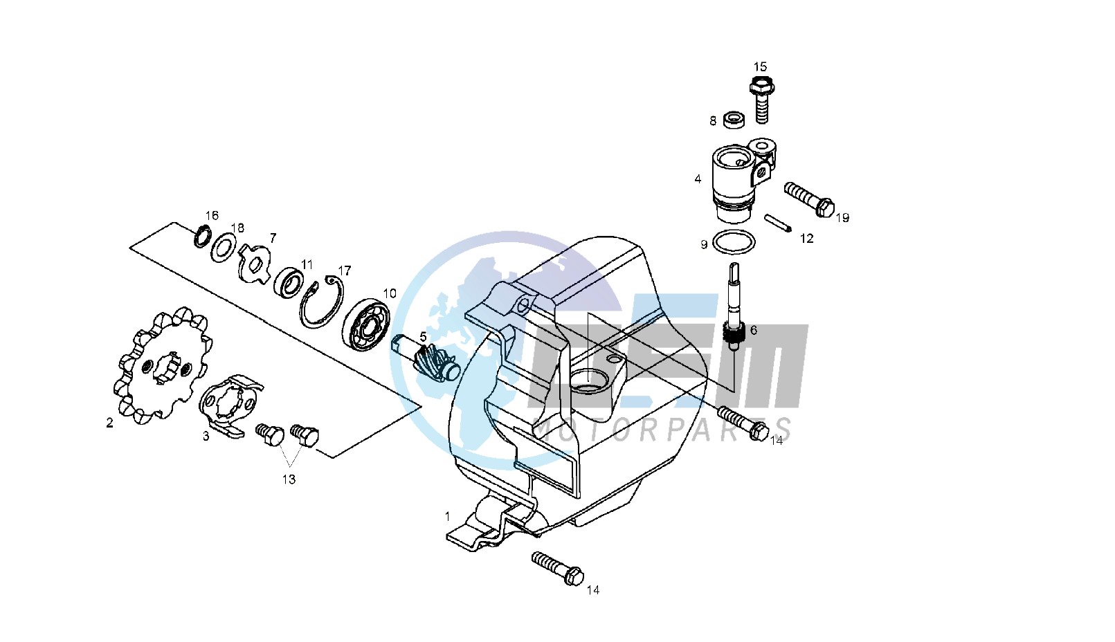 TACHOMETER GEAR