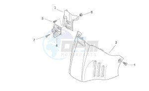 Scarabeo 50 2t e2 (eng. piaggio) drawing Central body III - f.brd - hng.c