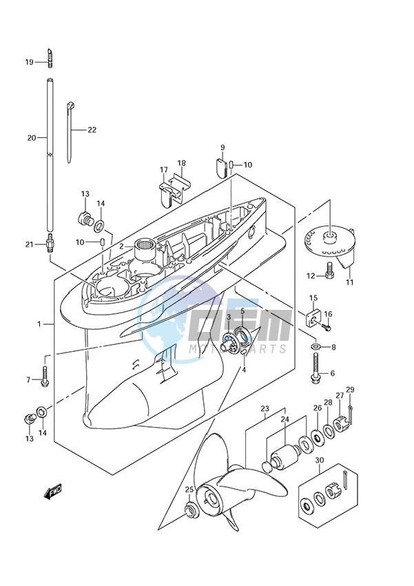 Gear Case (C/R)