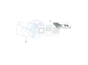 RS4 125 4T drawing Plate set - Various