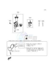 J125 ABS SC125BGF XX (EU ME A(FRICA) drawing Ignition Switch