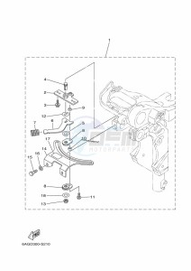 F20BMH drawing TILLER-HANDLE