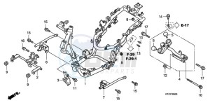 PES125R9 Europe Direct - (ED / STC) drawing FRAME BODY